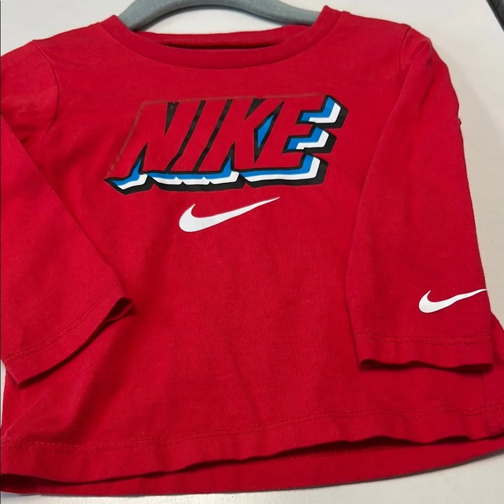 Nike‎ Kids Red Long Sleeve Shirt